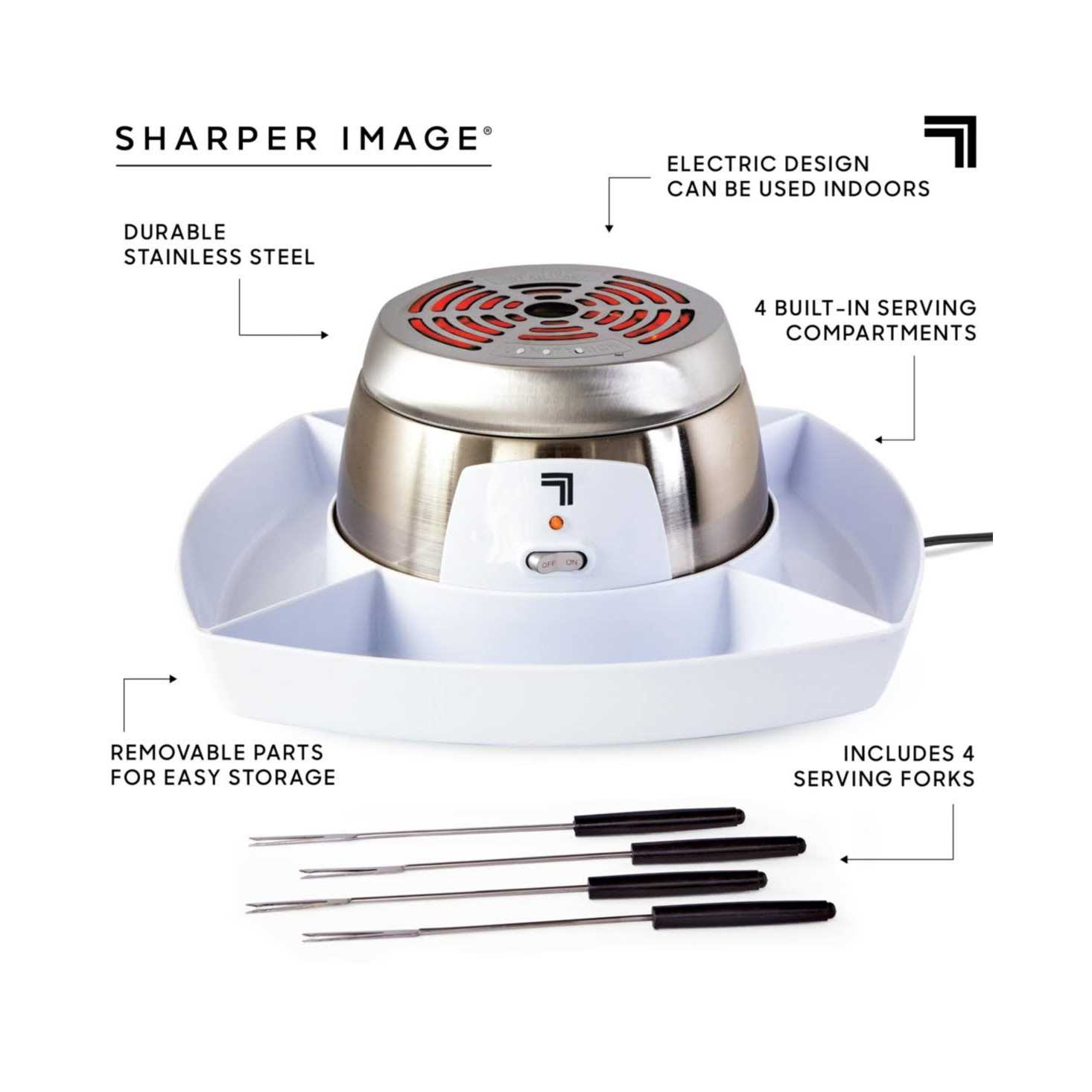Sharper Image Electric Tabletop S'mores Maker - Image 3