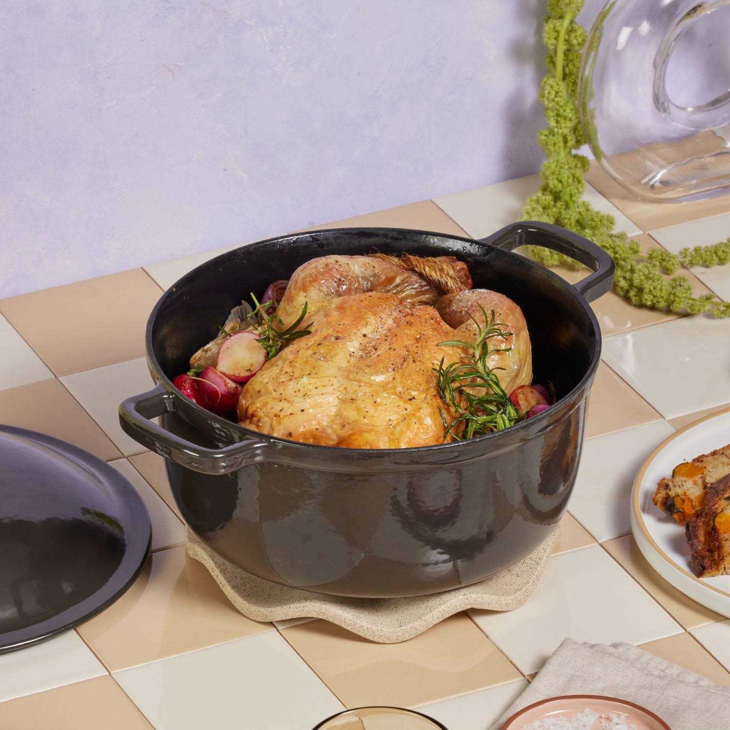 Our Place 5.5qt 10.5 Cast Iron Perfect Pot - Image 2