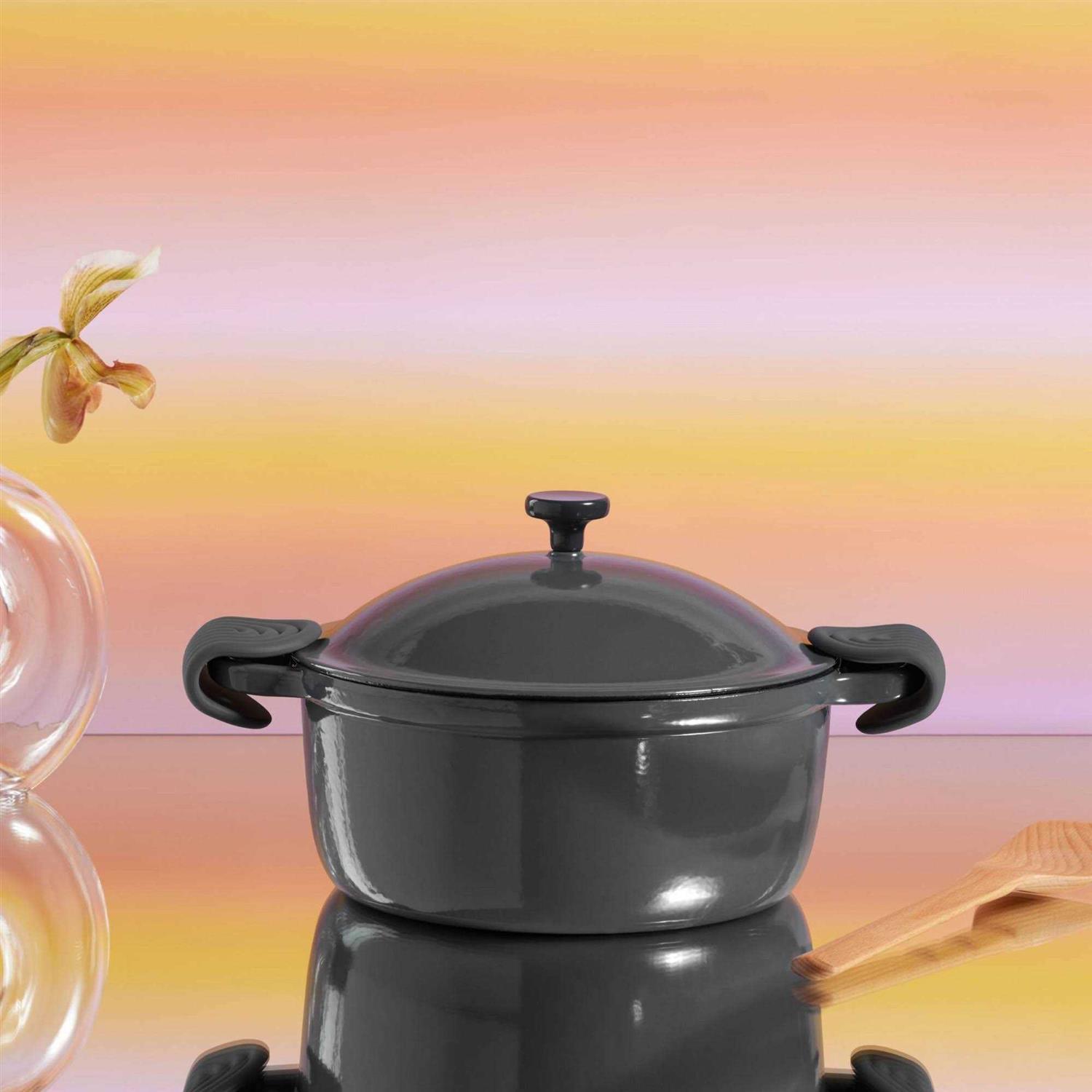 Our Place 5.5qt 10.5 Cast Iron Perfect Pot - Image 5