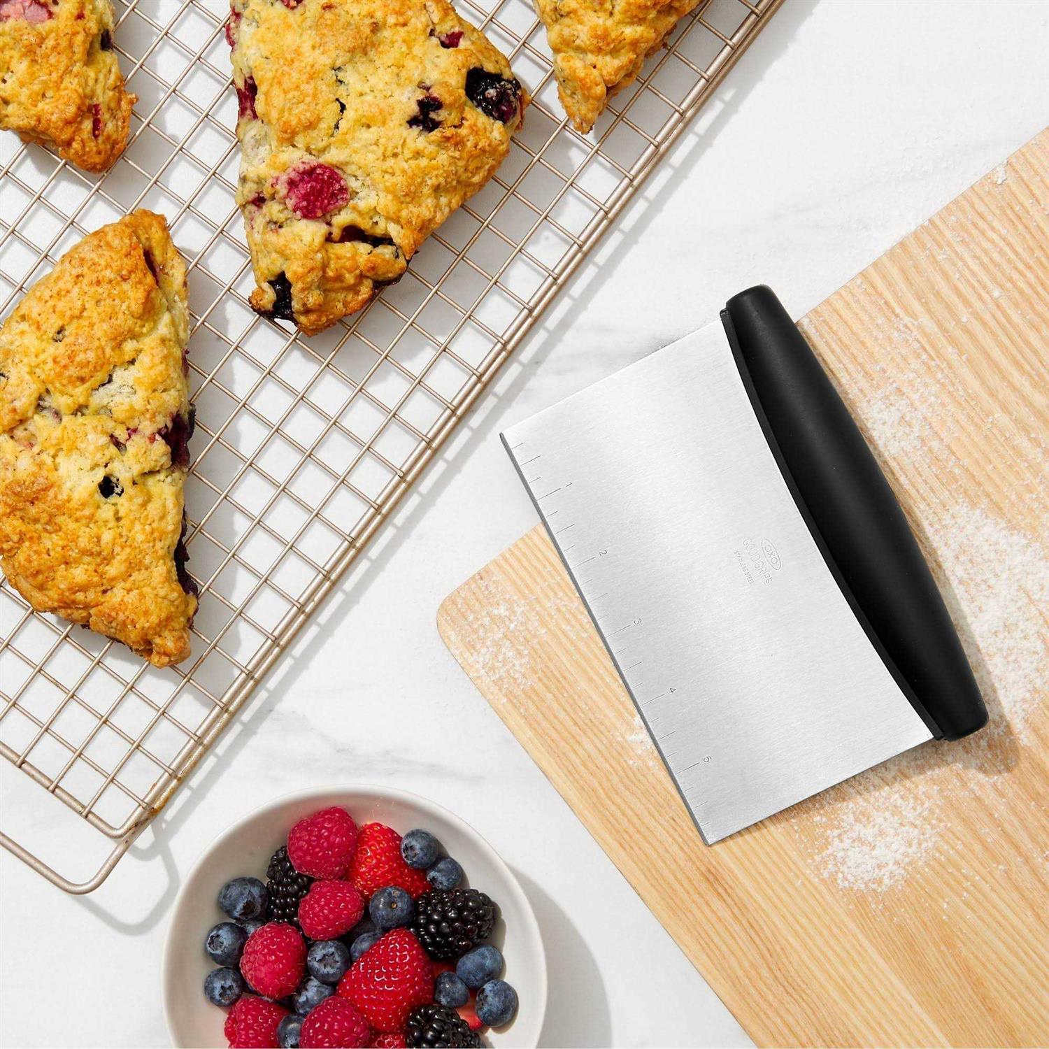 OXO Stainless Steel Multi-Purpose Scraper/Chopper - Image 2