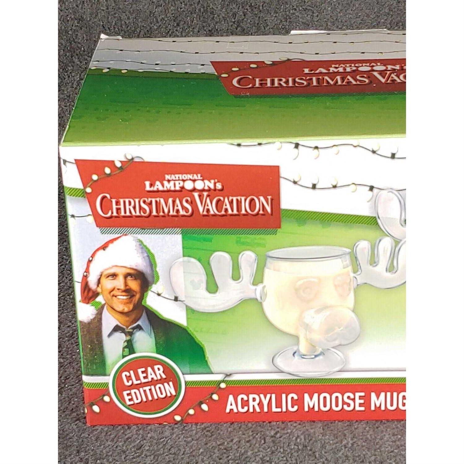 National Lampoon's Christmas Vacation Griswold Glass Moose Mug - Image 2