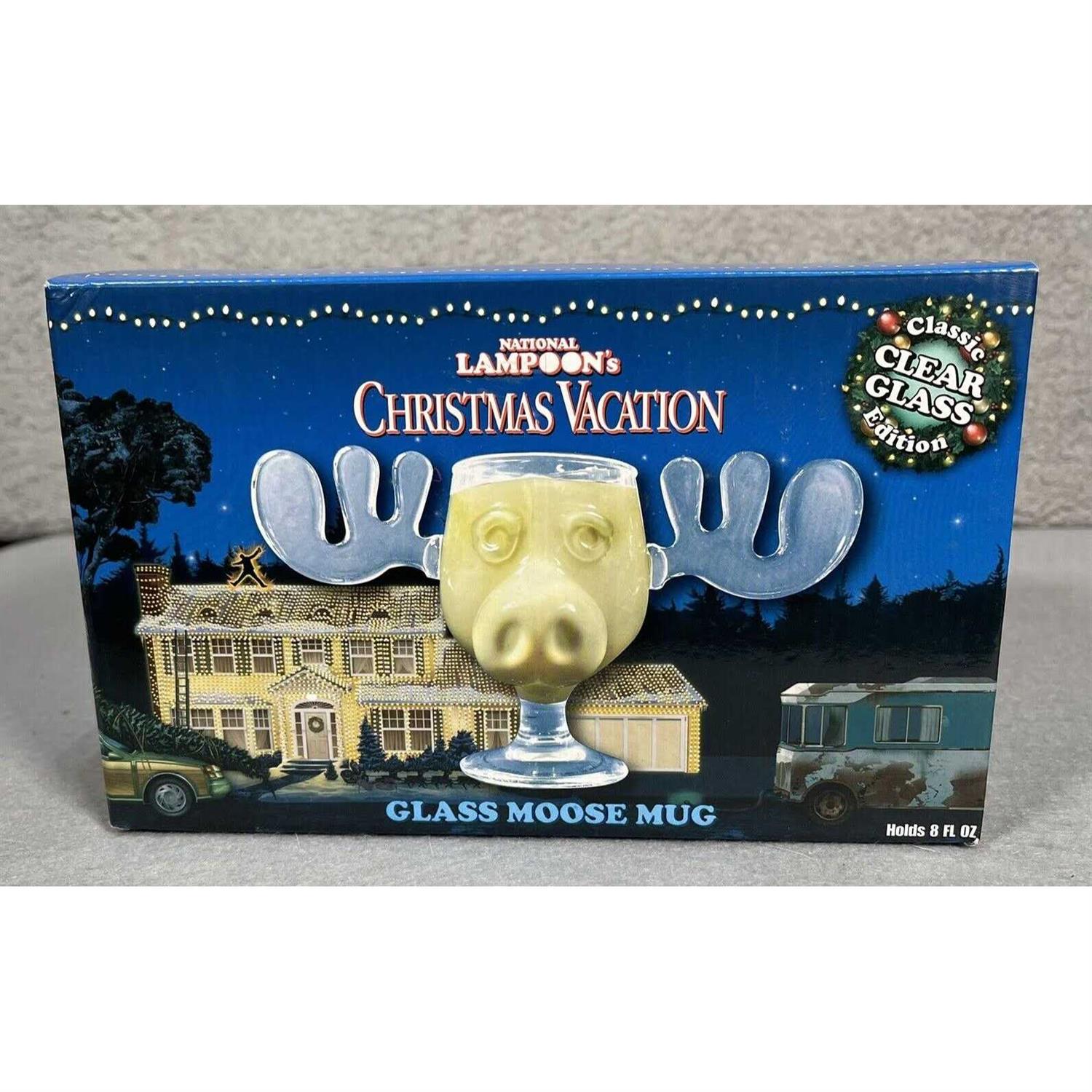 National Lampoon's Christmas Vacation Griswold Glass Moose Mug - Image 3