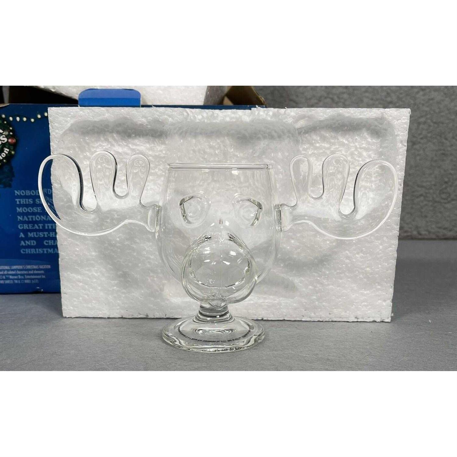 National Lampoon's Christmas Vacation Griswold Glass Moose Mug - Image 4