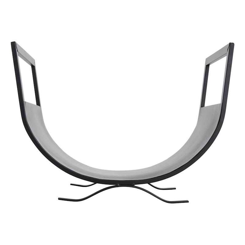 At Home Simple Fireplace Log Holder - Image 3