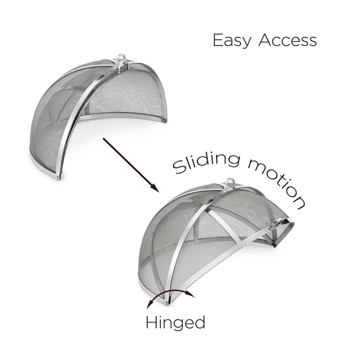 Good Directions 18 Stainless Steel Spark Screen with Lifter - Image 5