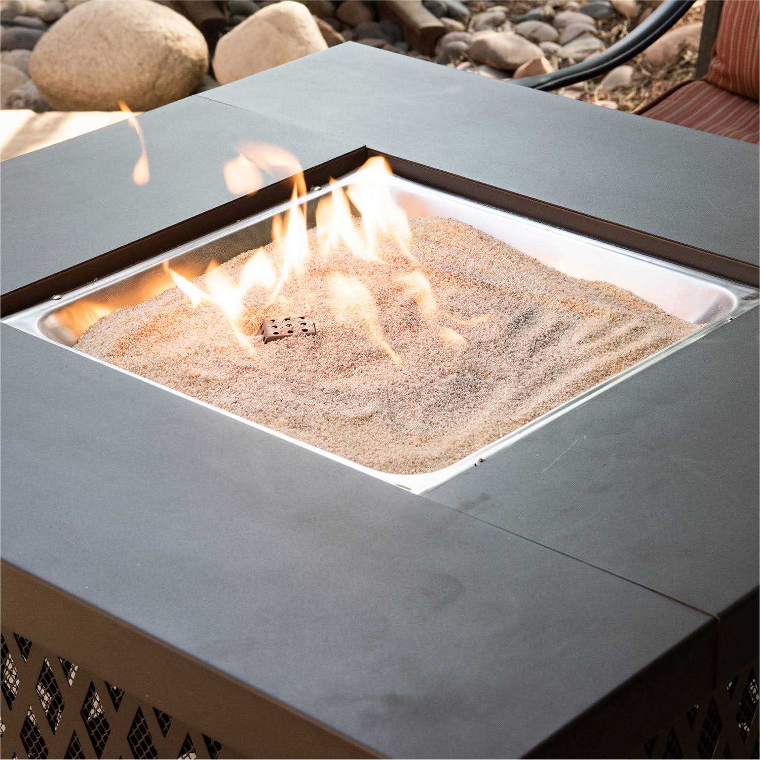 Fire Pit Essentials Silica Sand Heatproof Base Layer Sand for Fire Pits & Fireplaces - Image 5