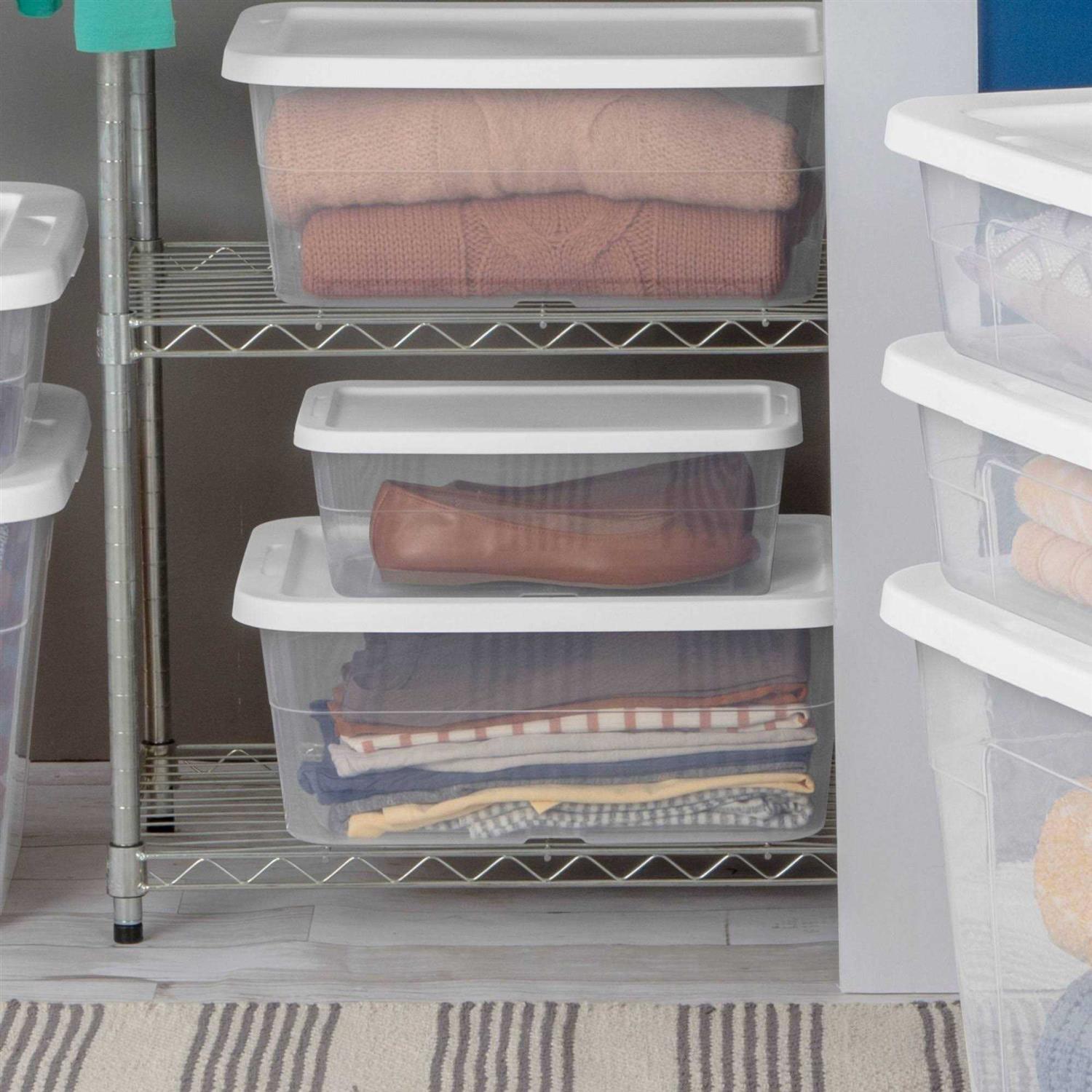 Room Essentials Clear Storage Box - Image 3