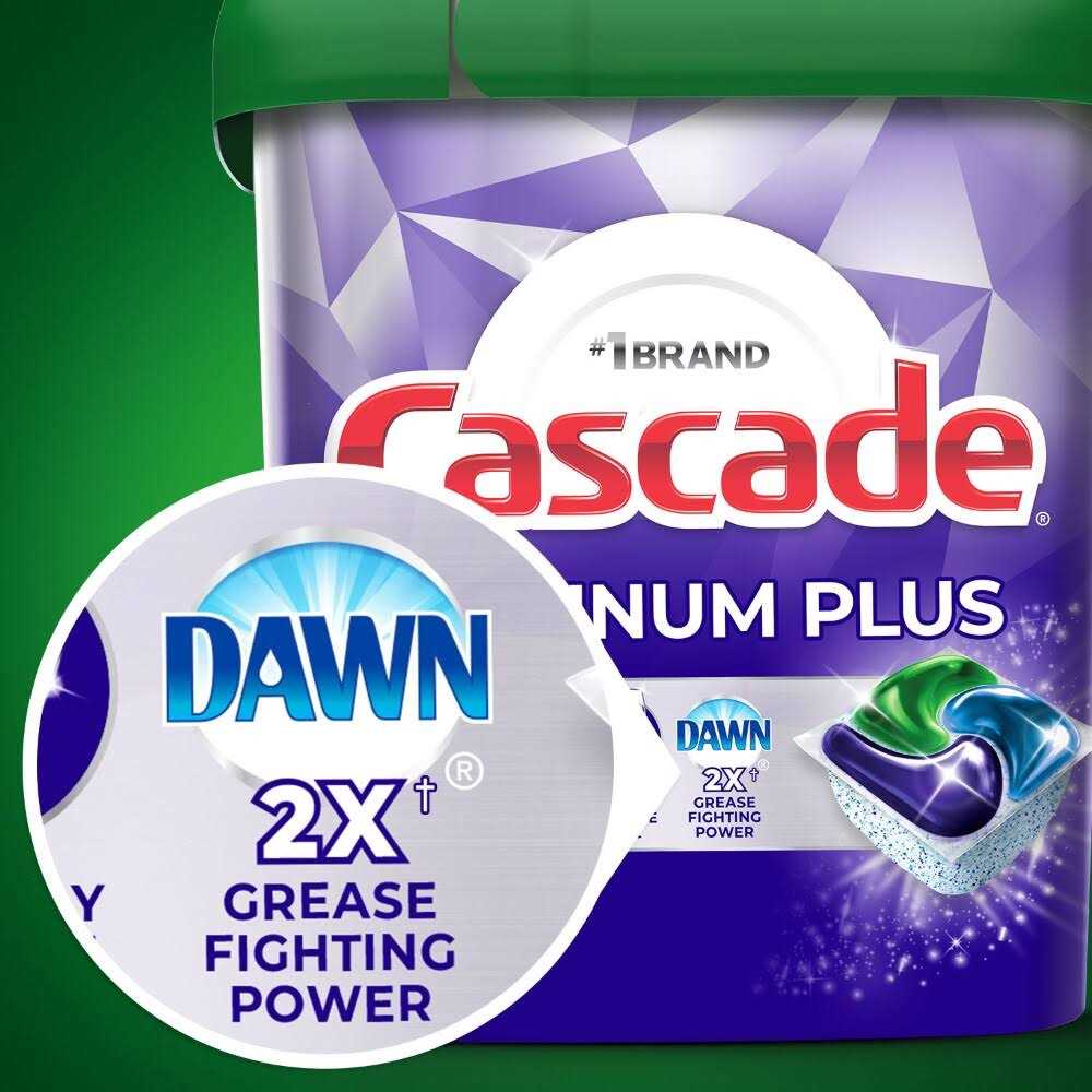 Cascade Platinum Plus ActionPacs Dishwasher Detergent Pods - Image 3