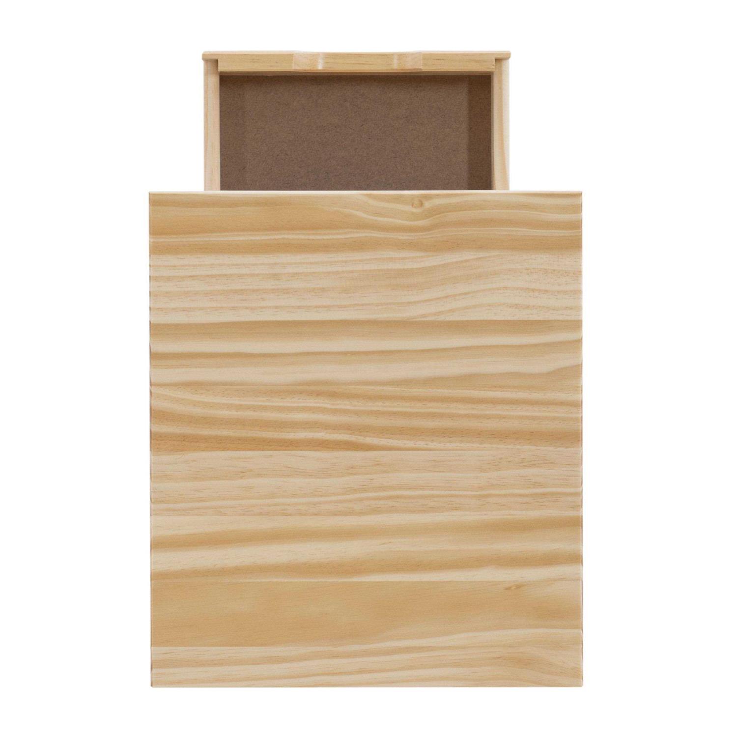 Cary Drawer Rolling Storage Cart Linon - Image 5