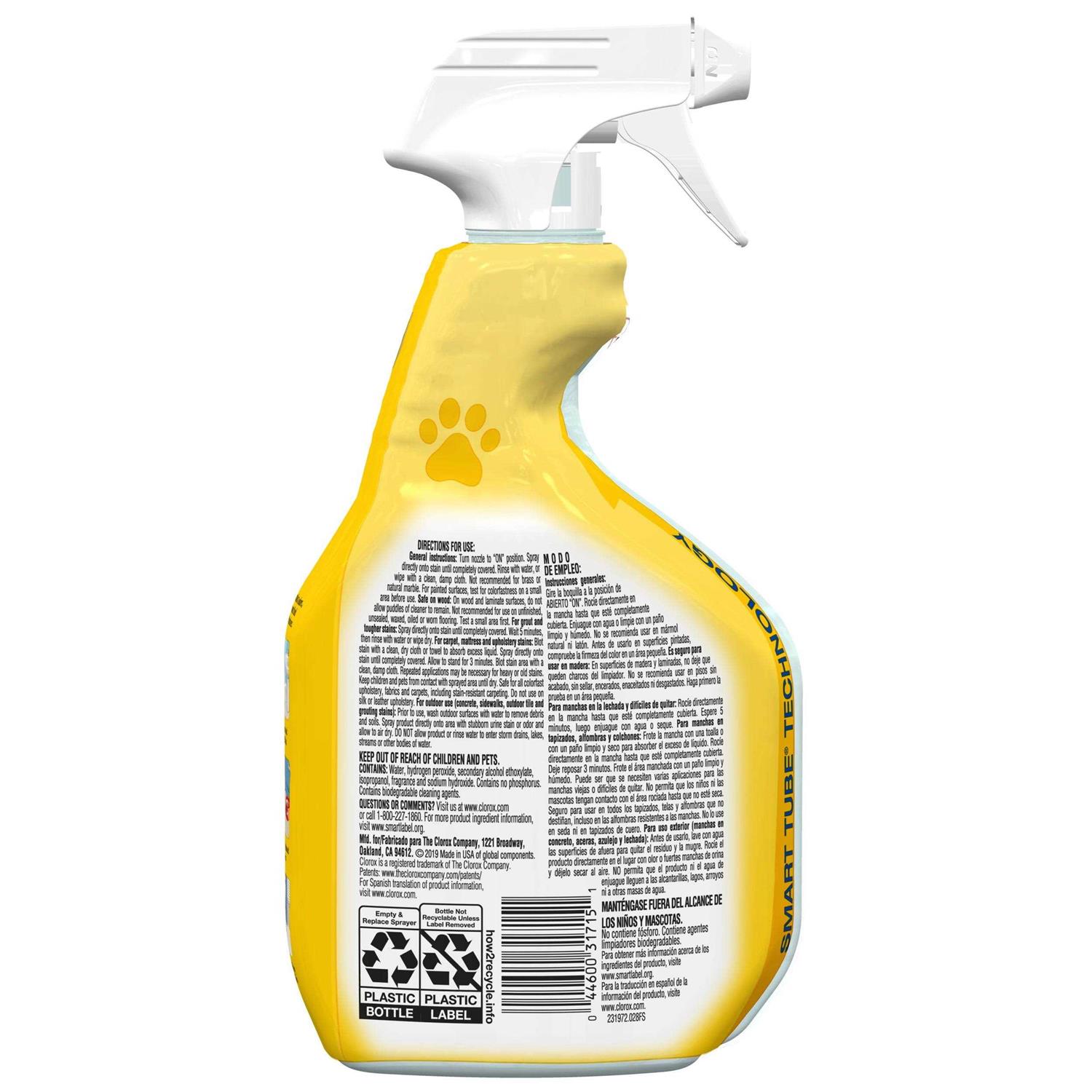 Clorox Pet Urine Remover for Stains and Odors - Image 4
