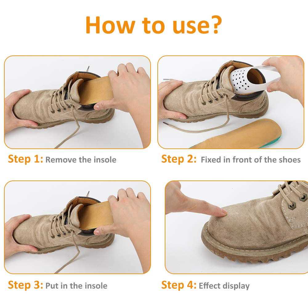 Vquand Shoe Crease Protectors For Air Force 1 Jordans Dunks & More Sneakers - Image 5