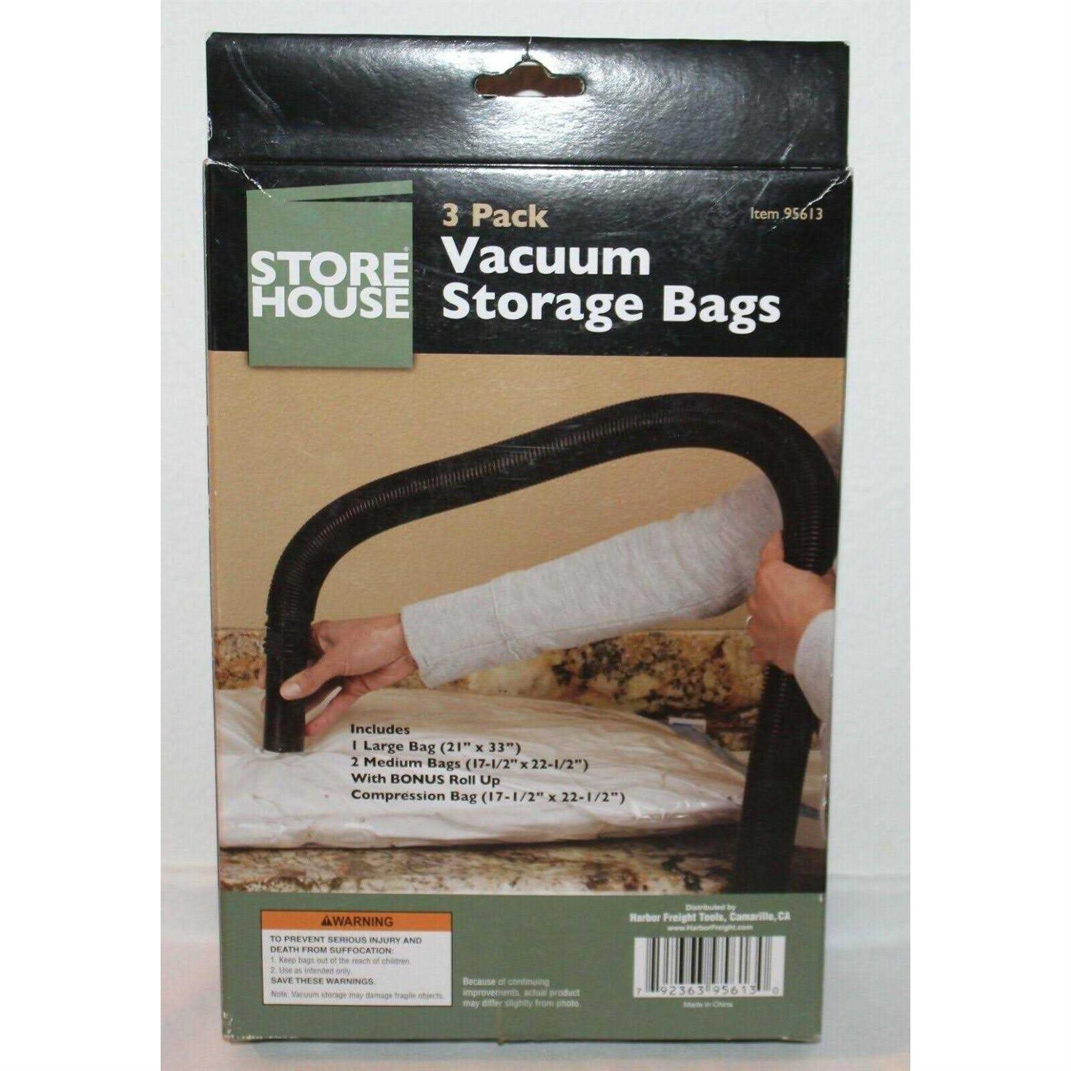 Storehouse 3 Pack Vacuum Storage Bags - Image 5