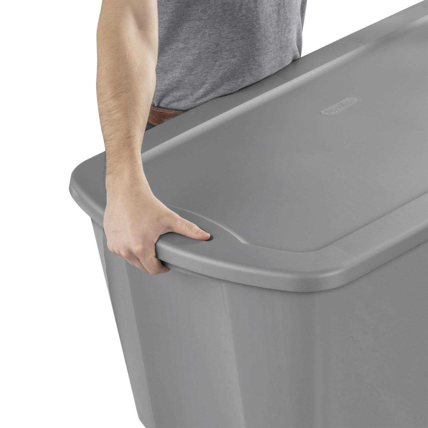 Sterilite 50 Gallon Tote Box Plastic - Image 5