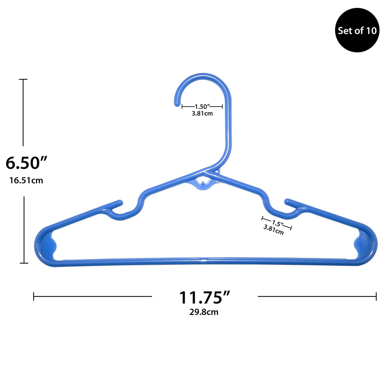 Your Zone Children's Clothing Hangers 10 Pack - Image 5