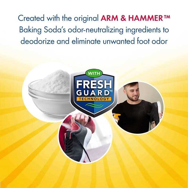 Arm Hammer Shoe Odor Defense Refresher Spray - Image 3