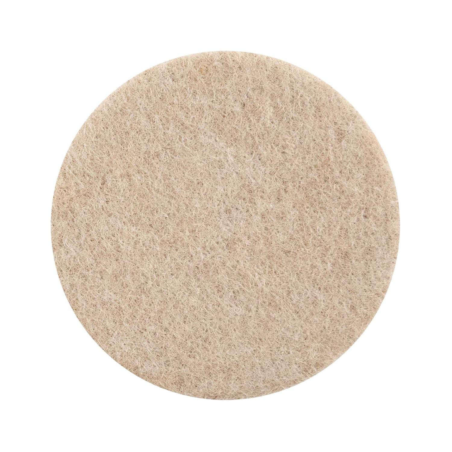 Super Sliders Round Self Stick Felt Furniture Pads for Hardwood - Image 3