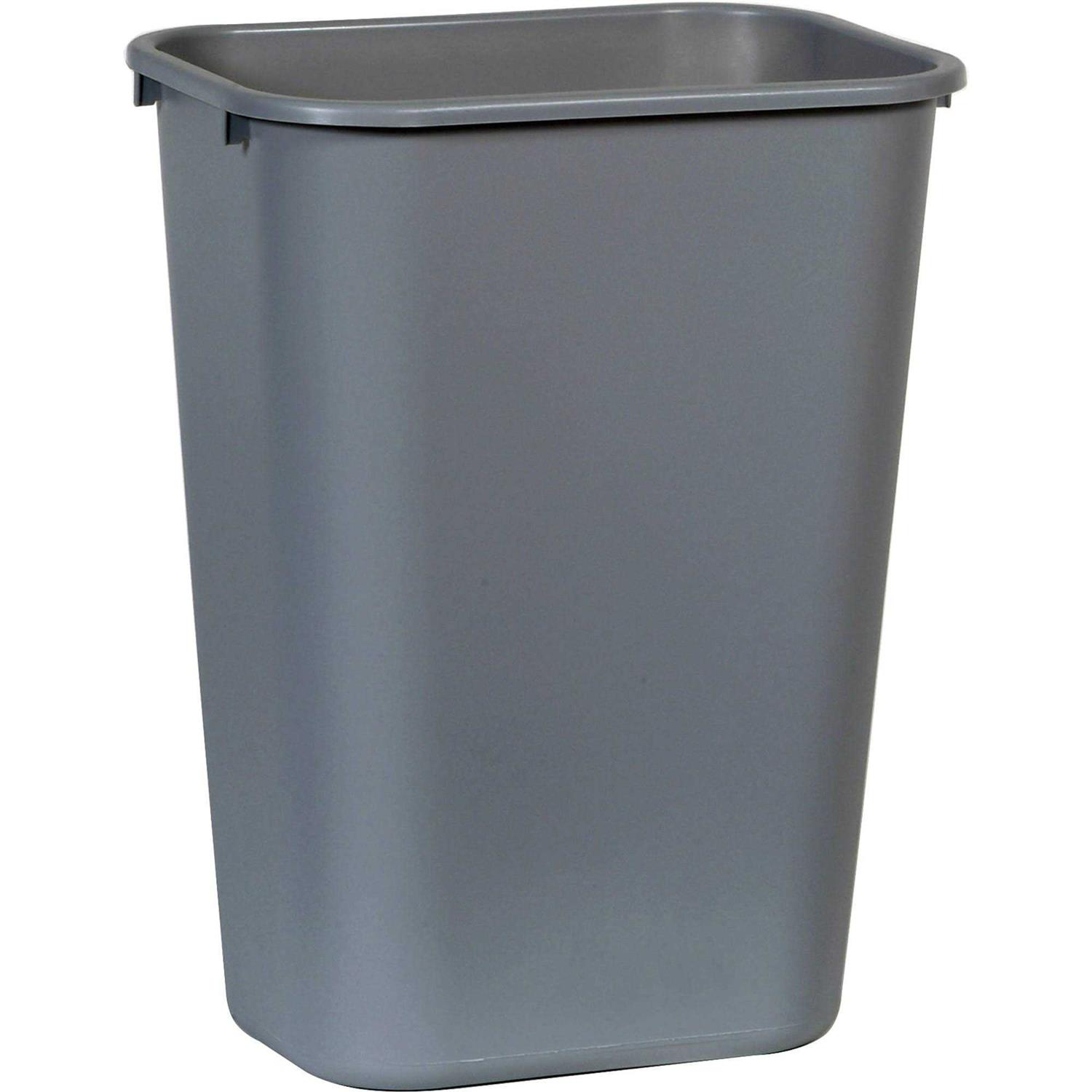 Rubbermaid Commercial Deskside Plastic Wastebasket - Image 5