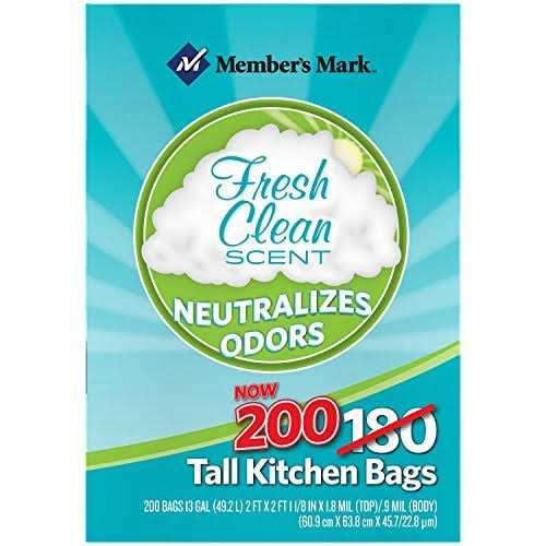 Member's Mark Power Flex Tall Kitchen Drawstring Bags - Image 3