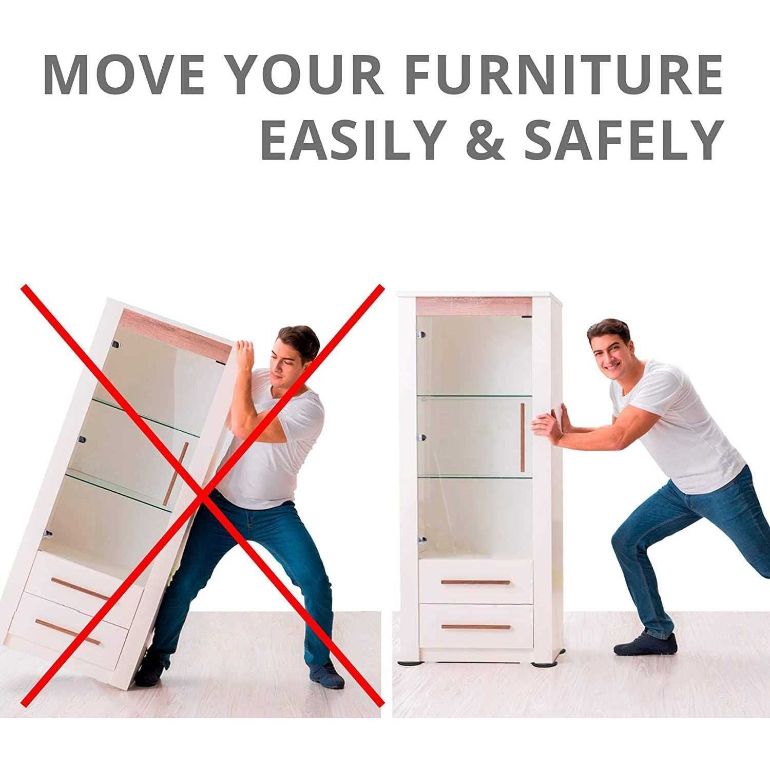 Felt Furniture Sliders for Hardwood Floors X-protector - Image 3