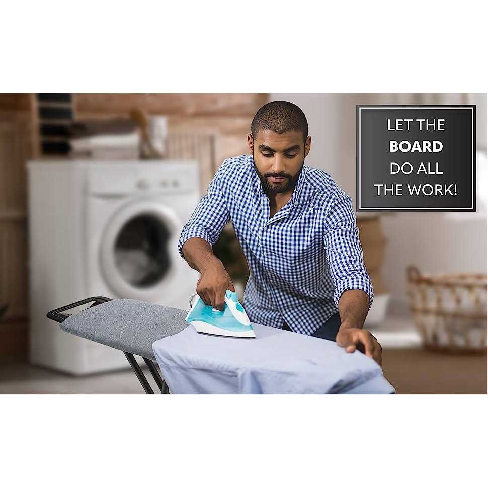 Bartnelli Ironing Board Made in Europe Iron Board with 4 Layered Cover & Pad - Image 3