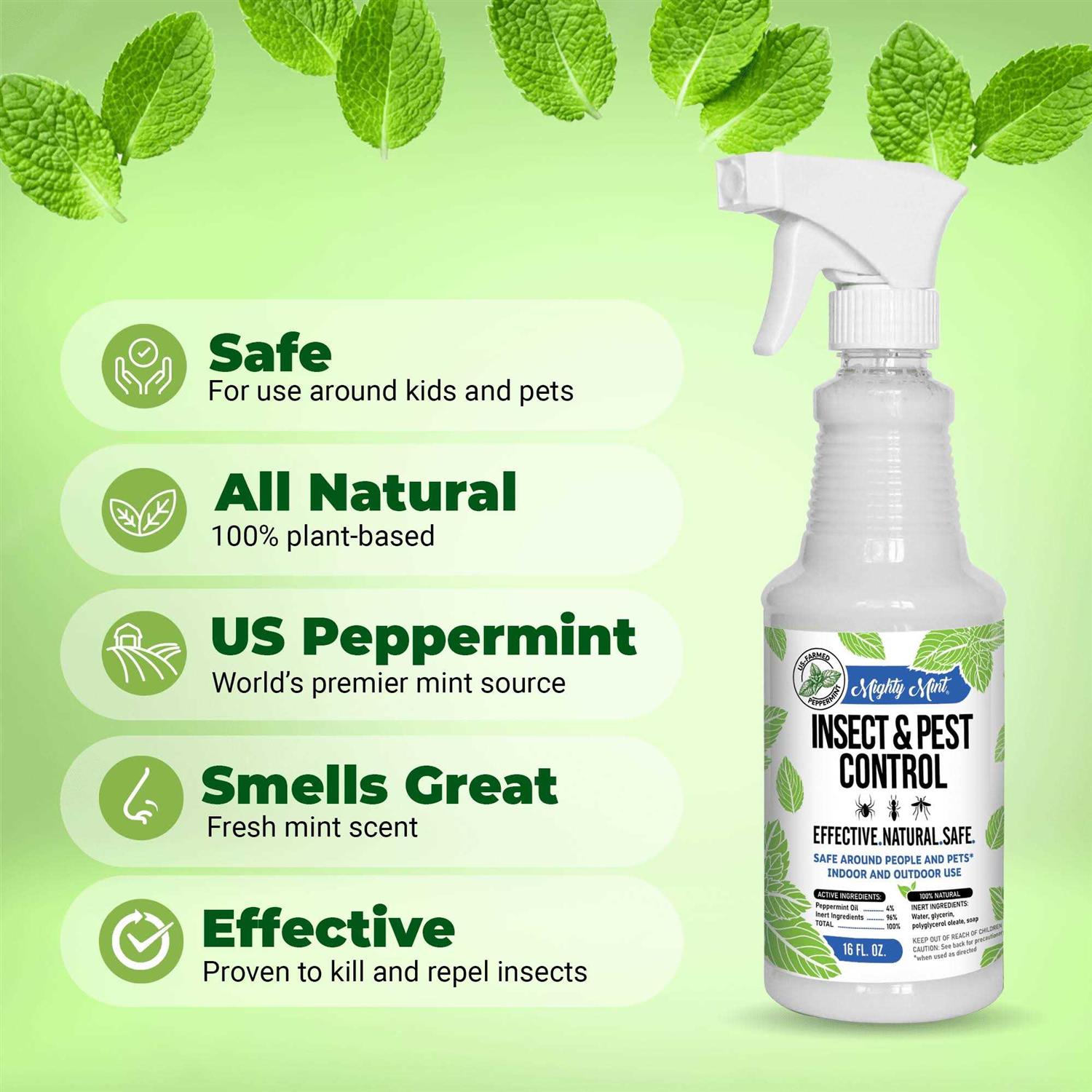 Mighty Mint Insect And Pest Control Peppermint Oil - Image 5
