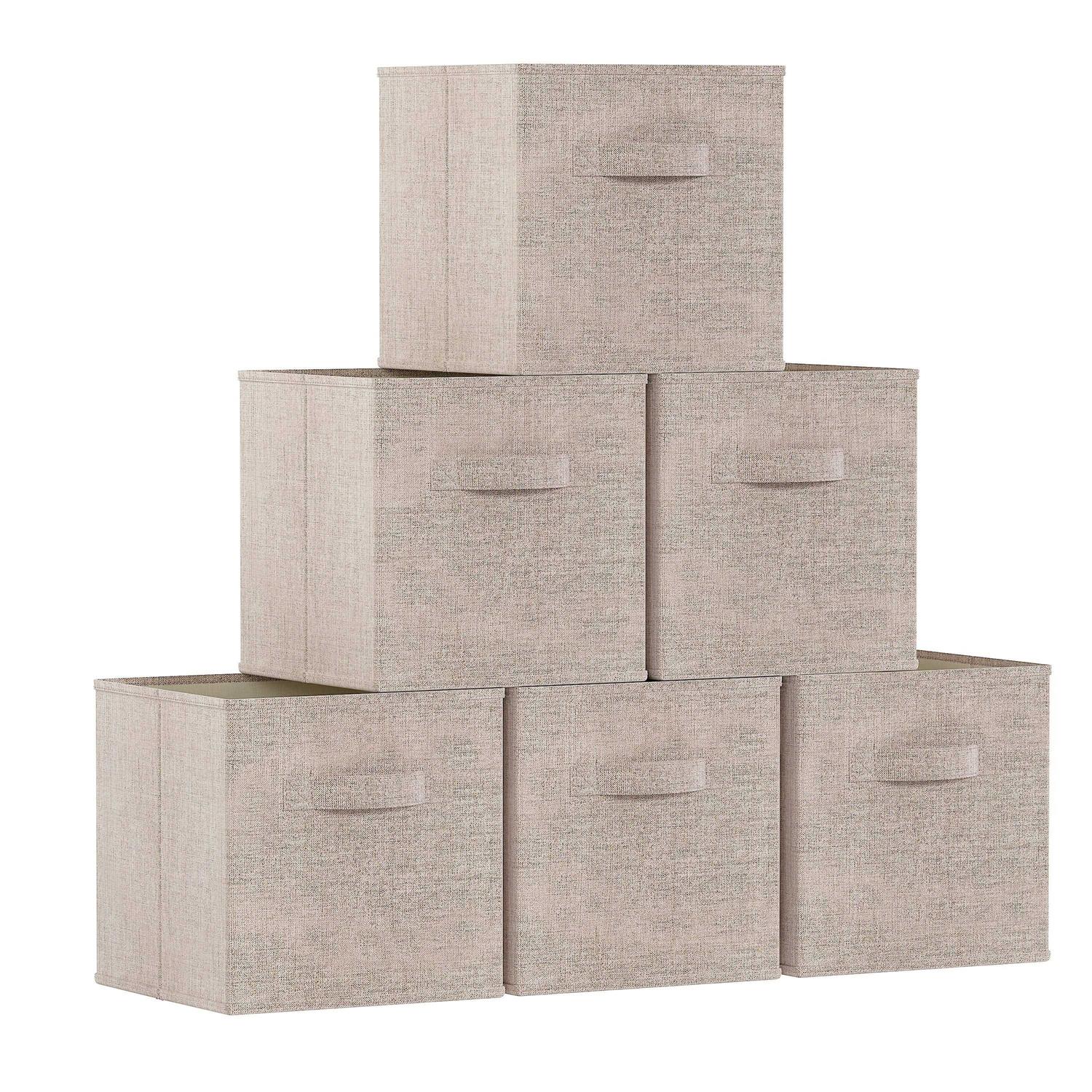 Ornavo Home Foldable Storage Cube Bin with Dual Handles - Image 4