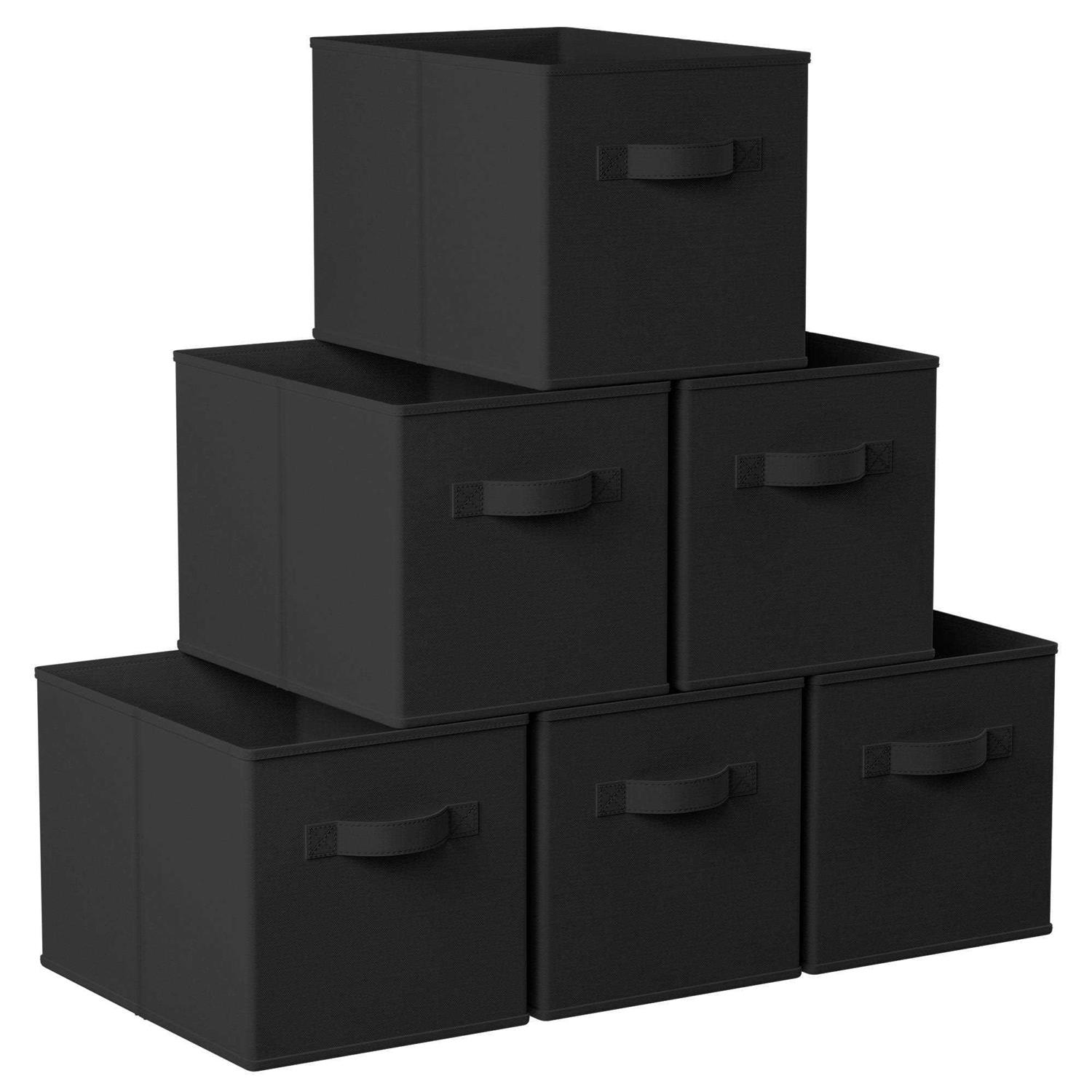 Ornavo Home Foldable Storage Cube Bin with Dual Handles