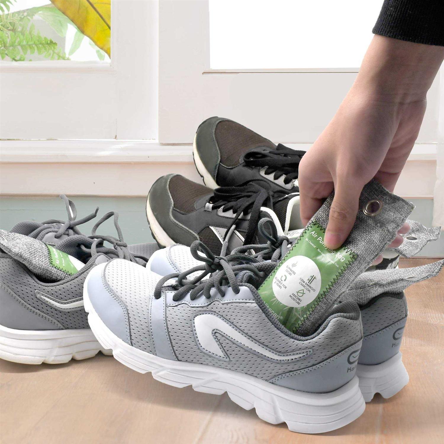 Vitscan 12 Pack Bamboo Charcoal Air Purifying Bag Activated Charcoal Bags Odor Absorber - Image 4