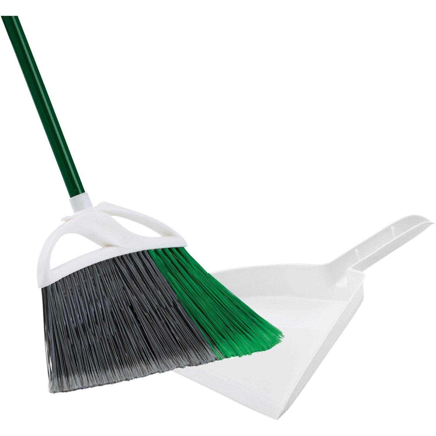 Libman Broom with Dustpan Precision Angle
