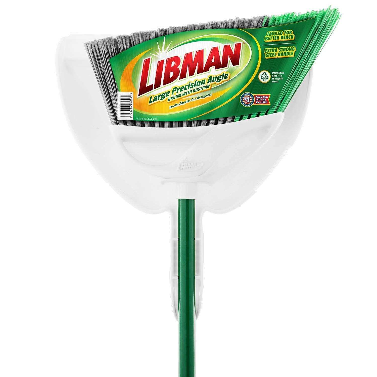 Libman Broom with Dustpan Precision Angle - Image 5