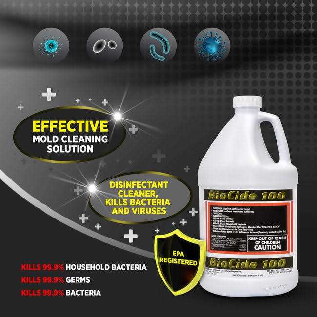 Bare Ground Biocide 100-g 1 Gal Biocide 100 Disinfectant Liquid - Image 3