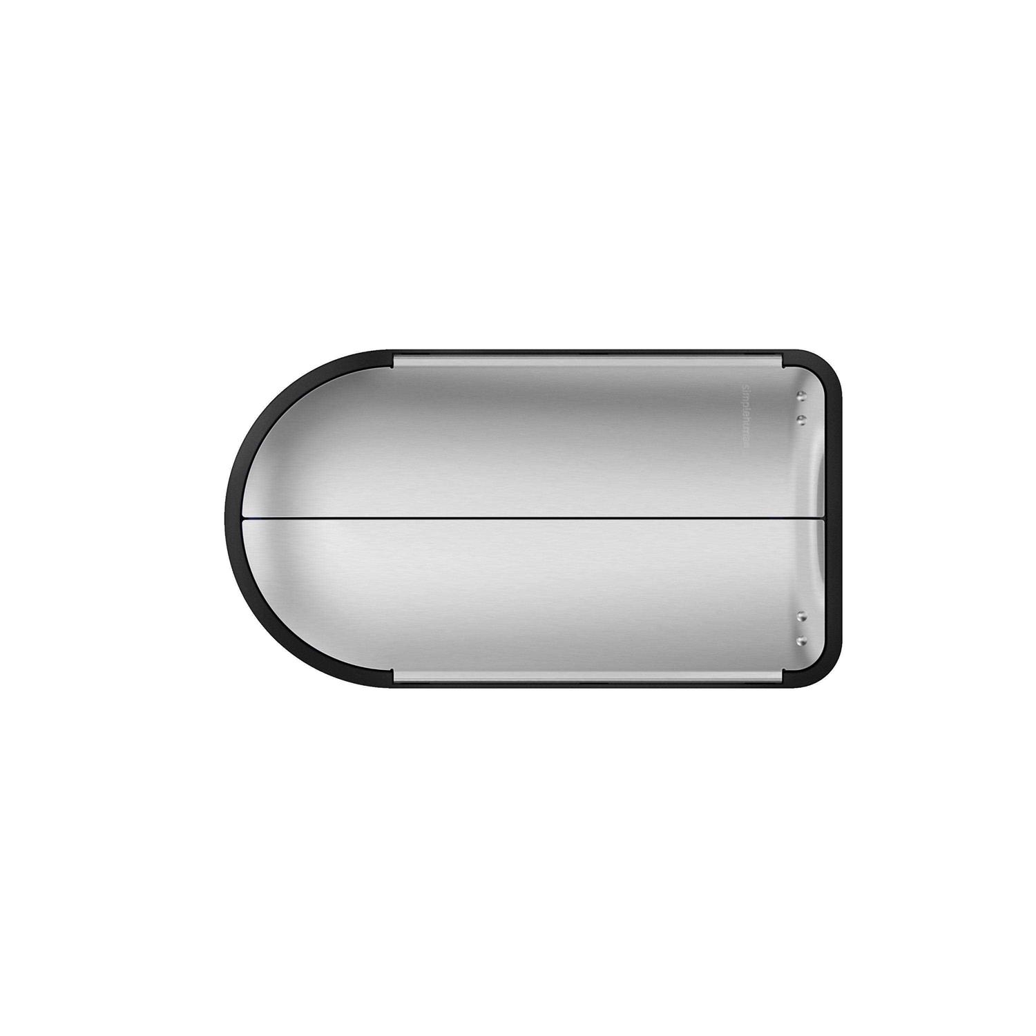 simplehuman Butterfly Step Stainless Steel Trash Can - Image 5