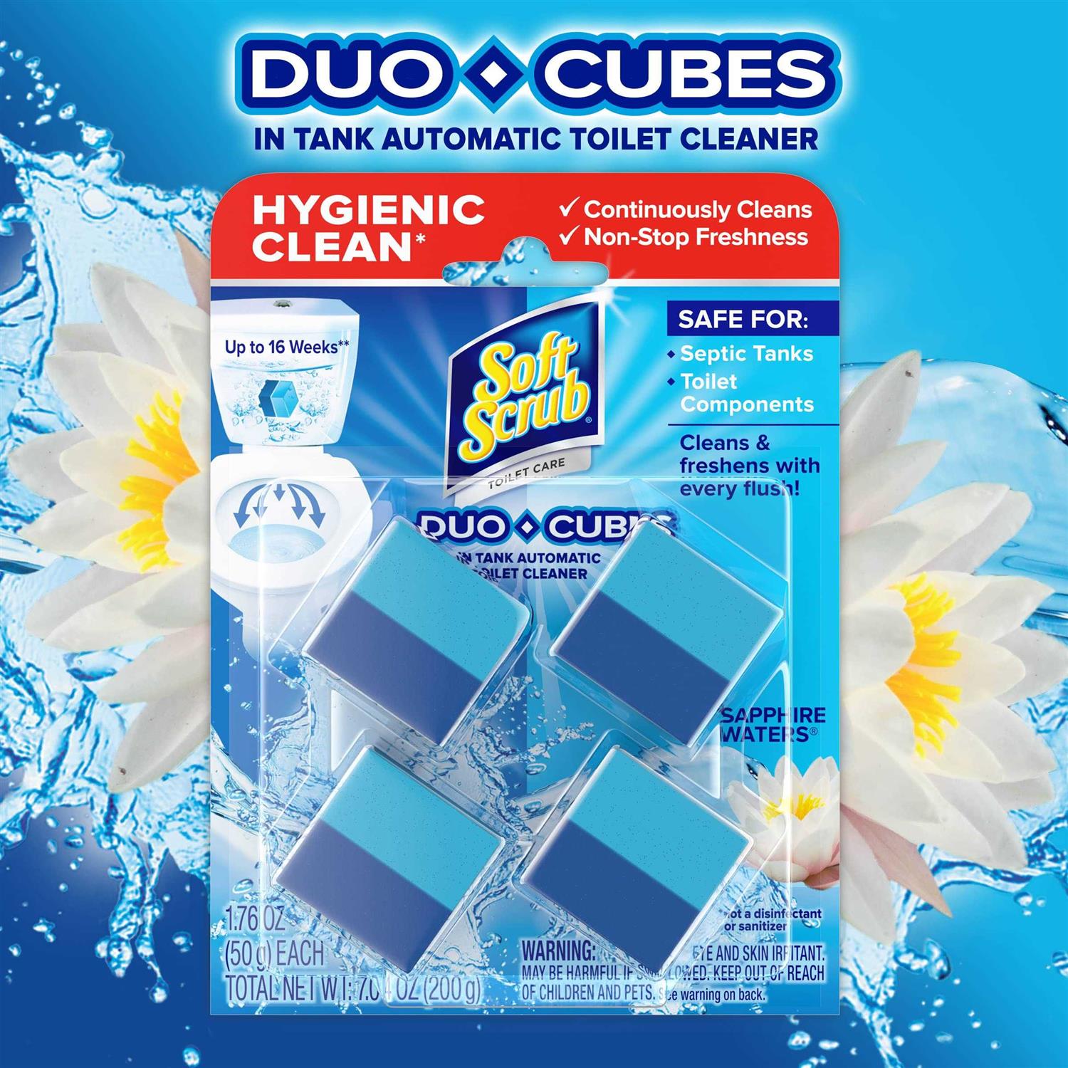 Soft Scrub Toilet Cleaner Duo Cubes - Image 4