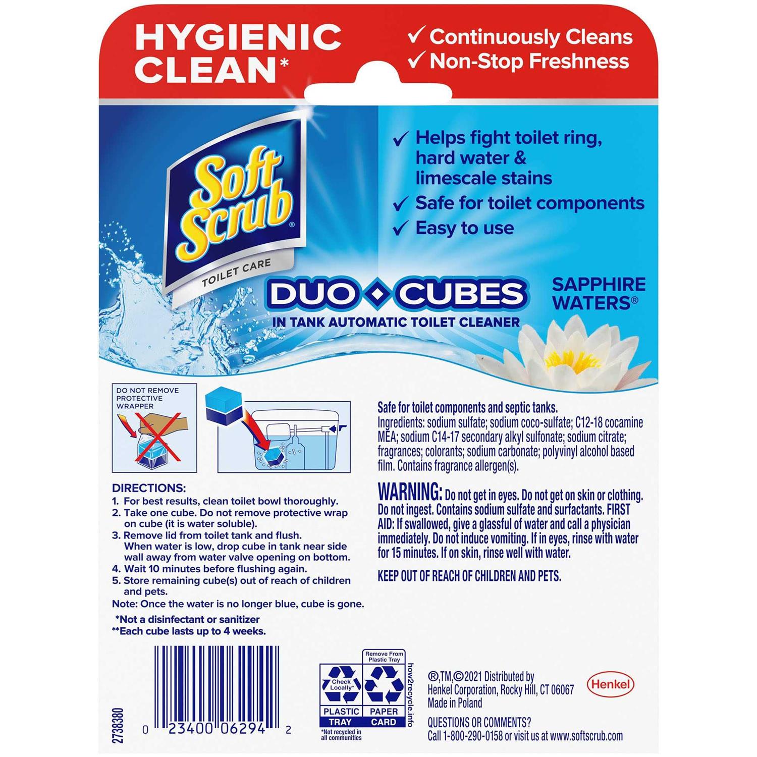 Soft Scrub Toilet Cleaner Duo Cubes - Image 5