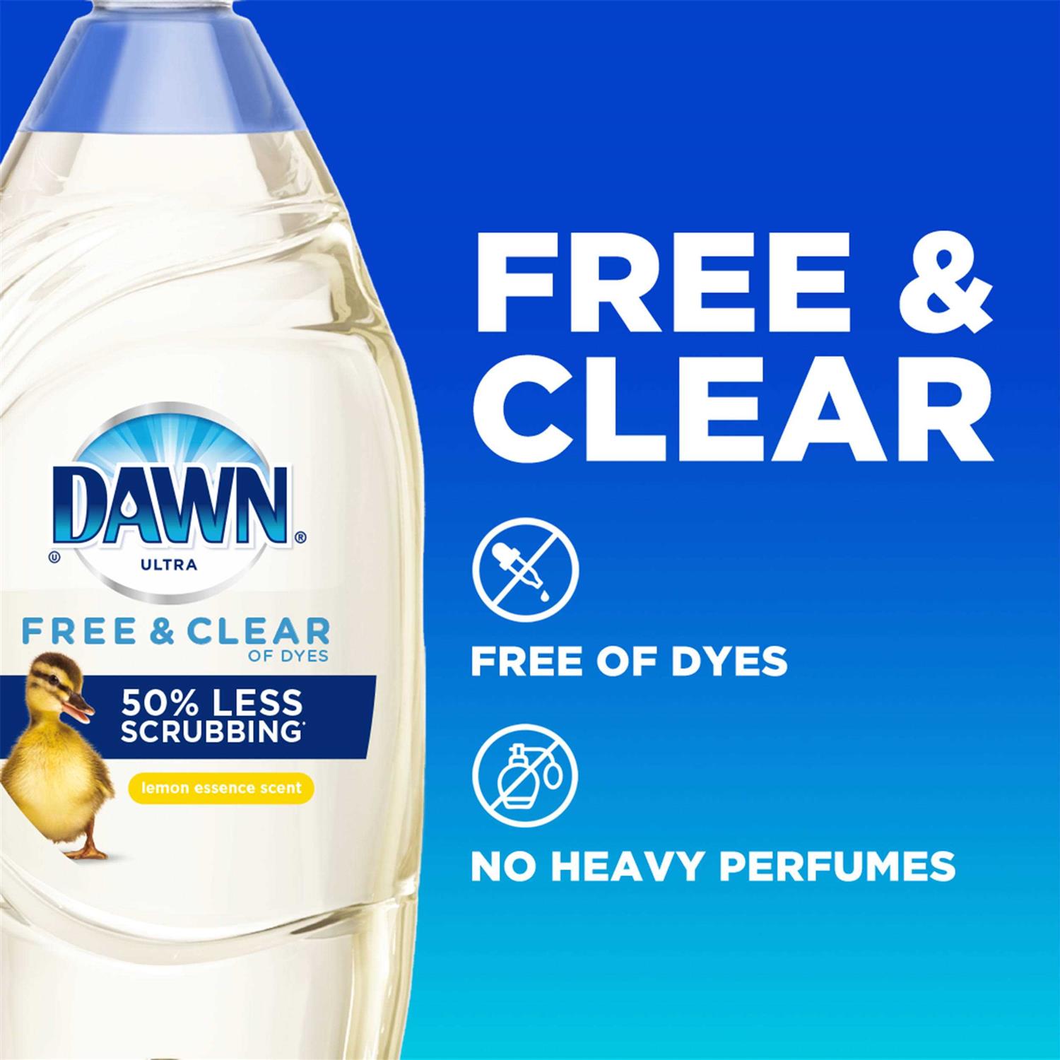 Dawn Free & Clear Liquid Dish Soap - Image 5