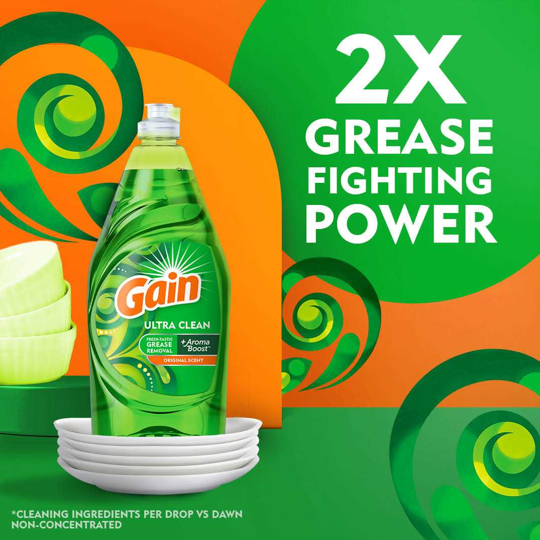 Gain Dishwashing Liquid Ultra - Image 5