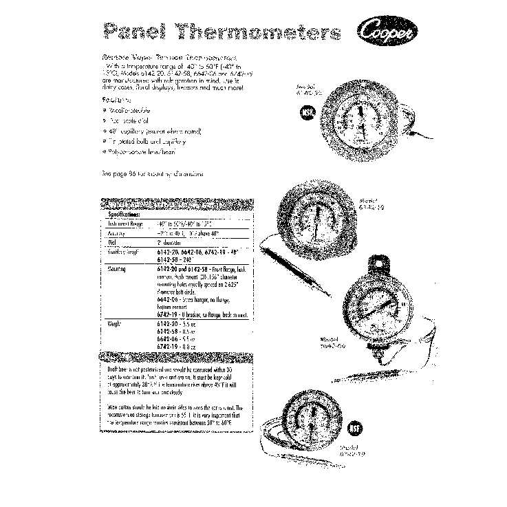 Cooper-Atkins 6142-20-3 Thermometer - Image 4