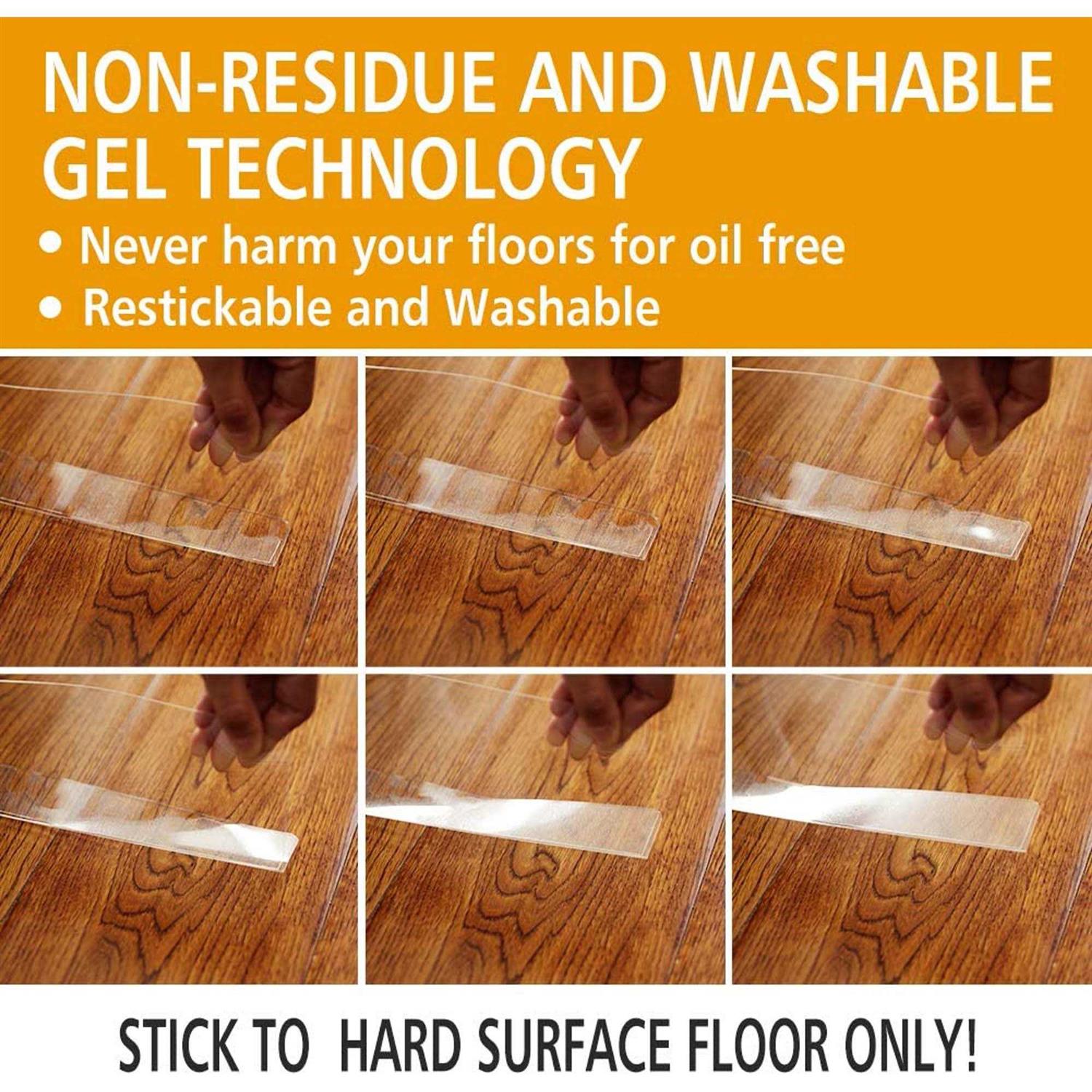 Bowerbird Clear Toy Blockers for Furniture Stop Things from Going Under Couch Sofa Bed and Other Furniture - Image 3