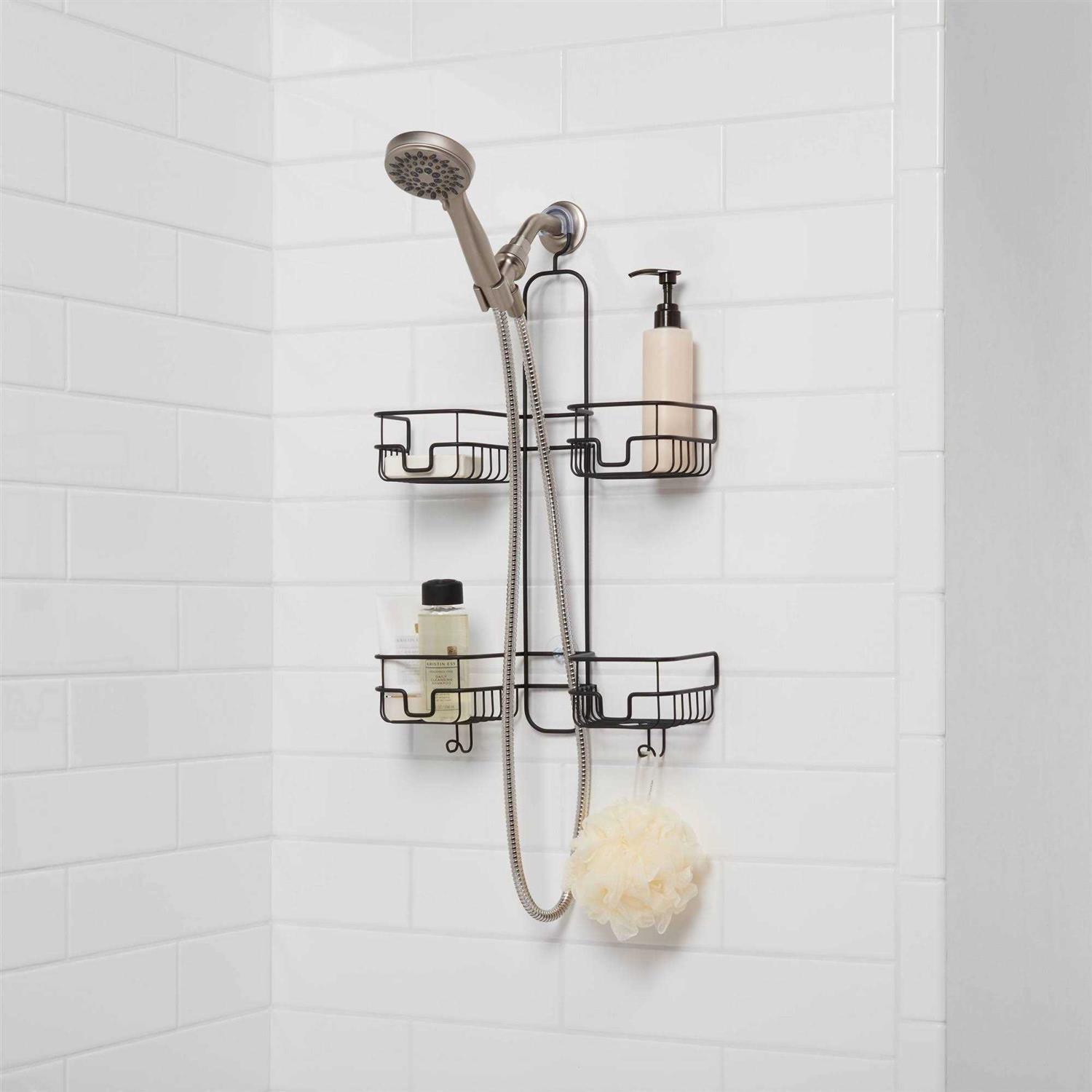 Made By Design Hose Round Wire Shower Caddy - Image 3