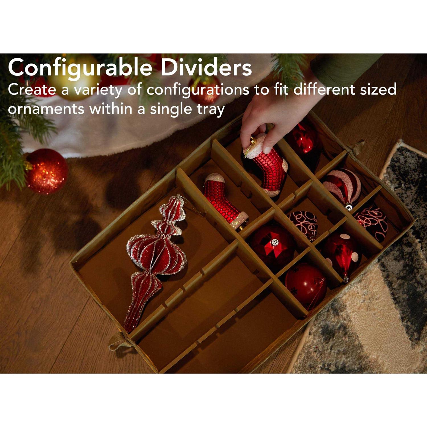 Covermates Adjustable Ornament Storage Bag Fits up - Image 3