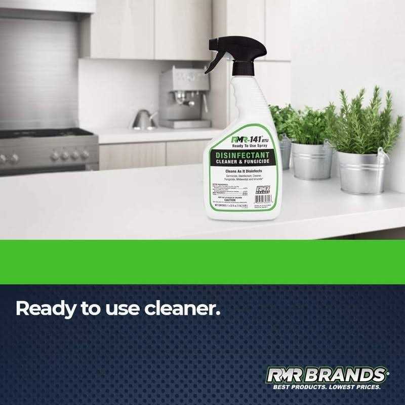 RMR Brands RMR-141 Disinfectant and Cleaner, Kills 99% of Household Bacteria and Viruses - Image 4
