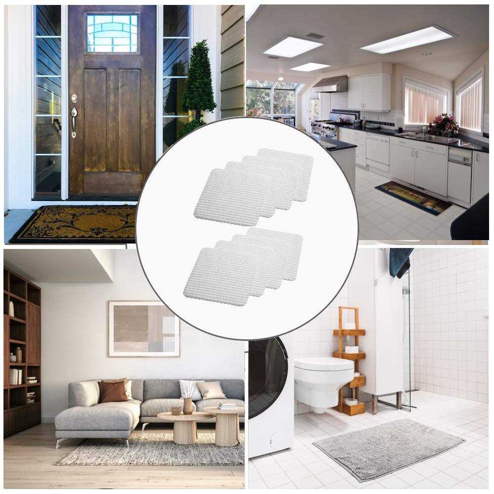 Home Techpro Rug pad Gripper Non Slip Washable Grippers for Rug vacuum tech - Image 2