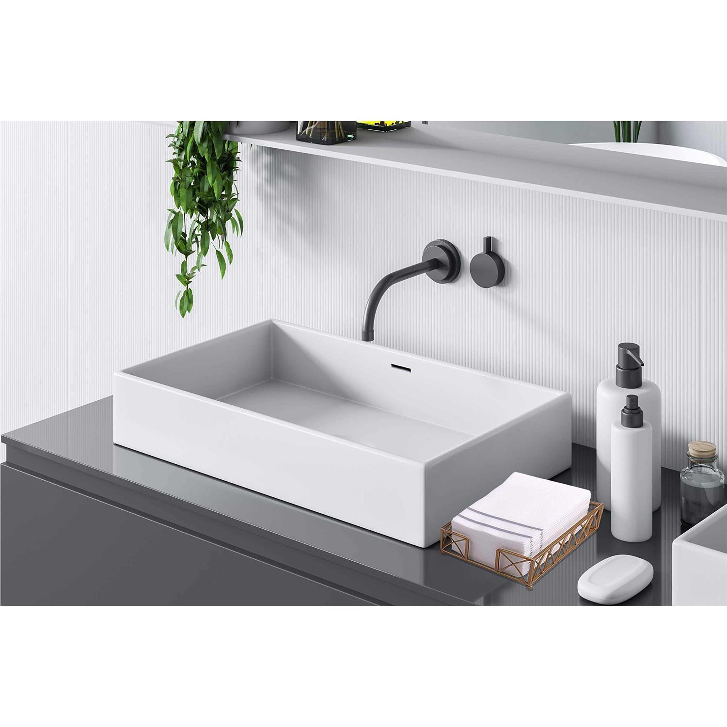 Fete Hand Towels For Bathroom Design 50 Linen-Feel Guest Towels - Image 5