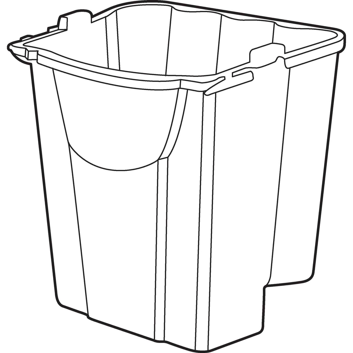 Rubbermaid WaveBrake Dirty Water Bucket - Image 5