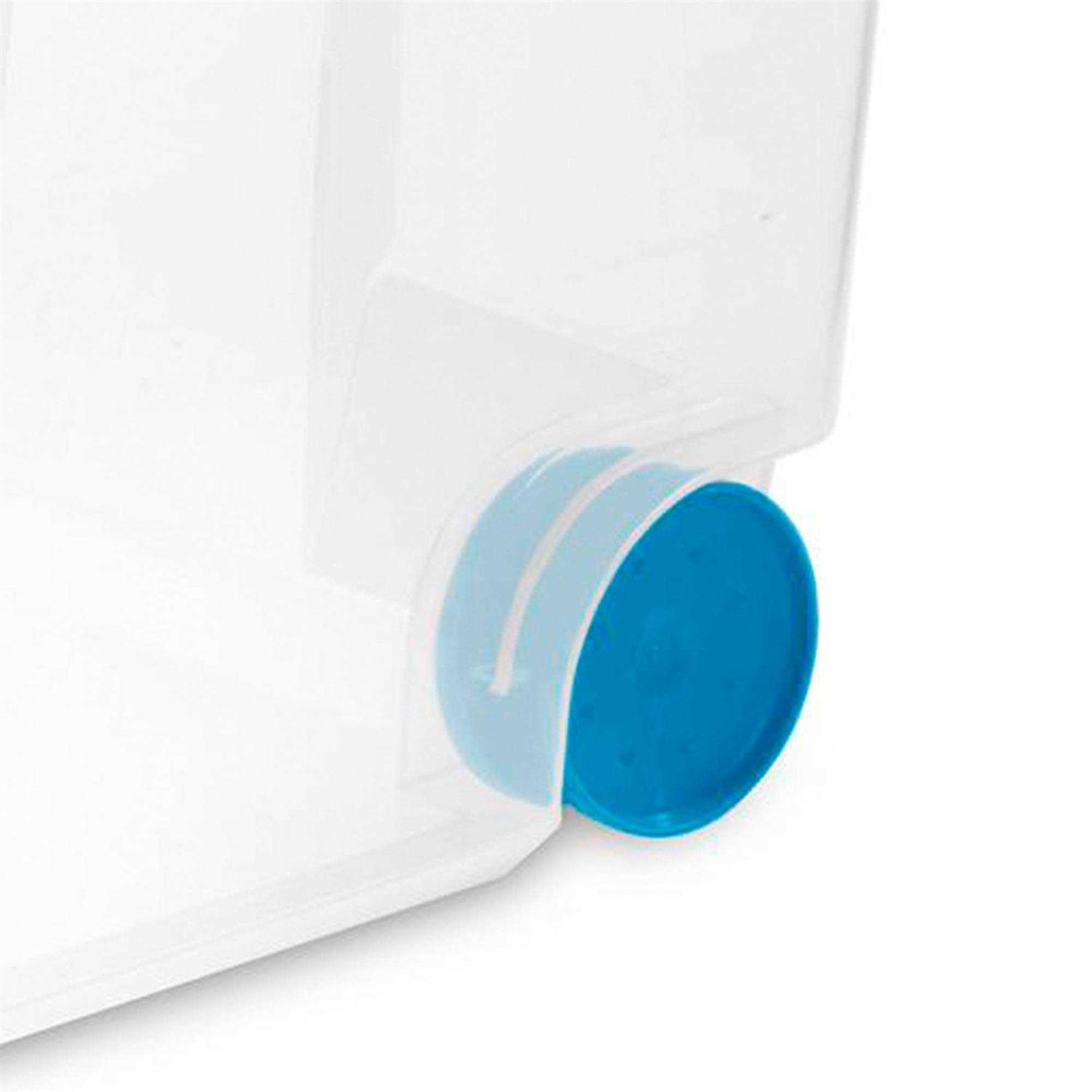 Sterilite Clear Plastic Storage Bin - Image 4