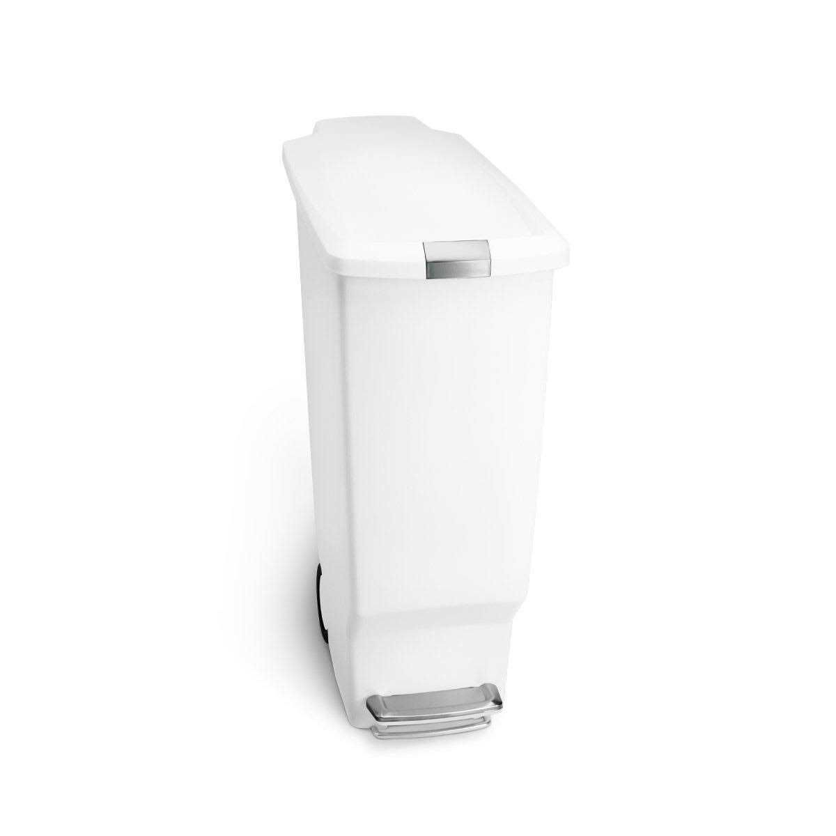 simplehuman Slim Plastic Step Trash Can - Image 4