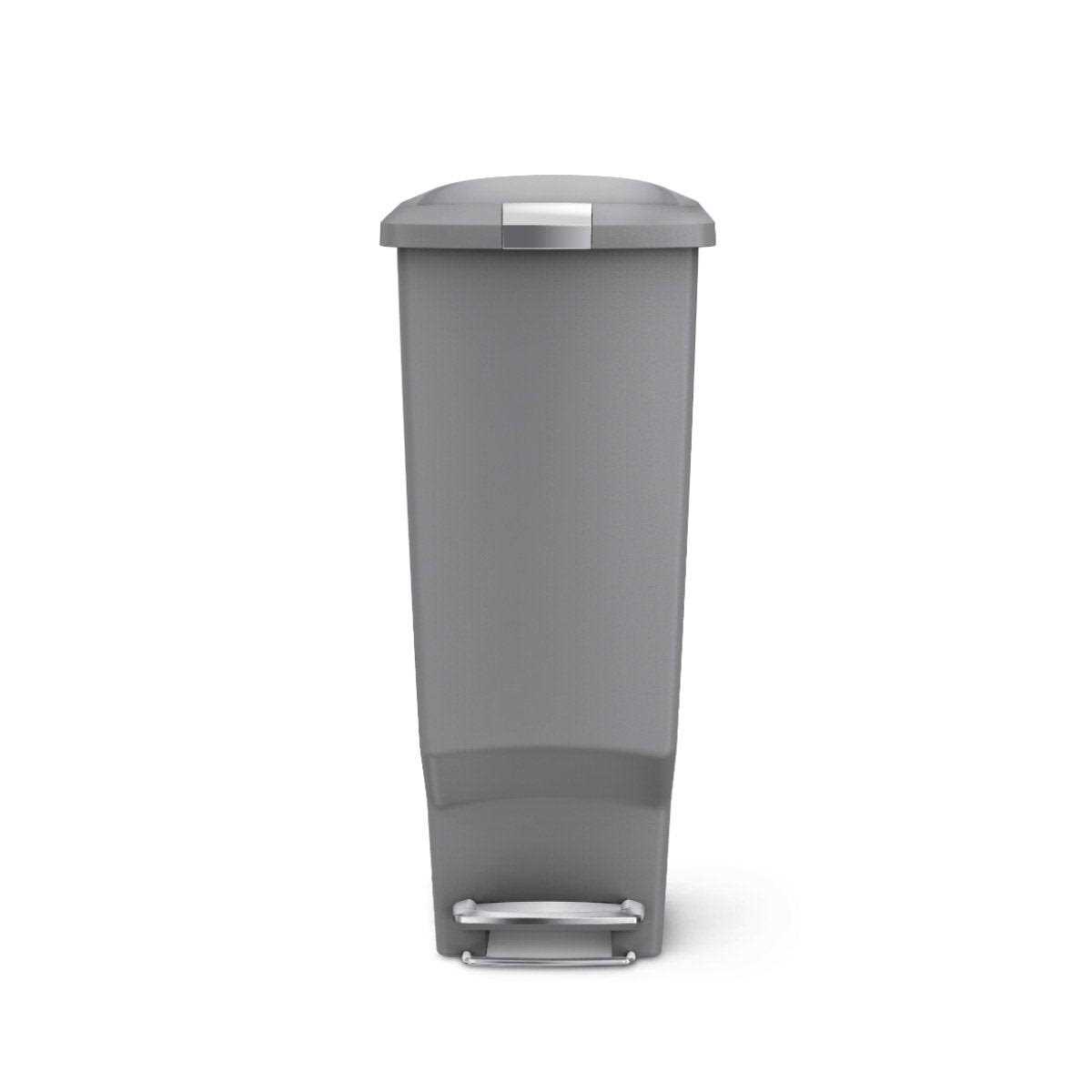 simplehuman Slim Plastic Step Trash Can - Image 5