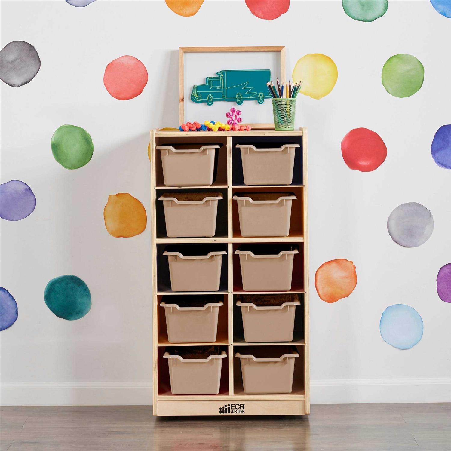 Ecr4kids Scoop Front Storage Bins - Image 3