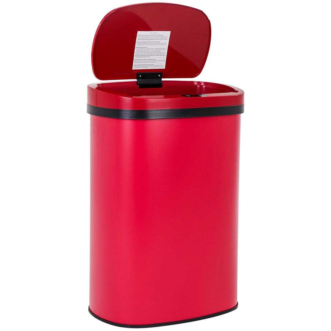 FDW New 13-Gallon Touch Free Sensor Automatic Touchless Trash Can Kitchen Office - Image 3