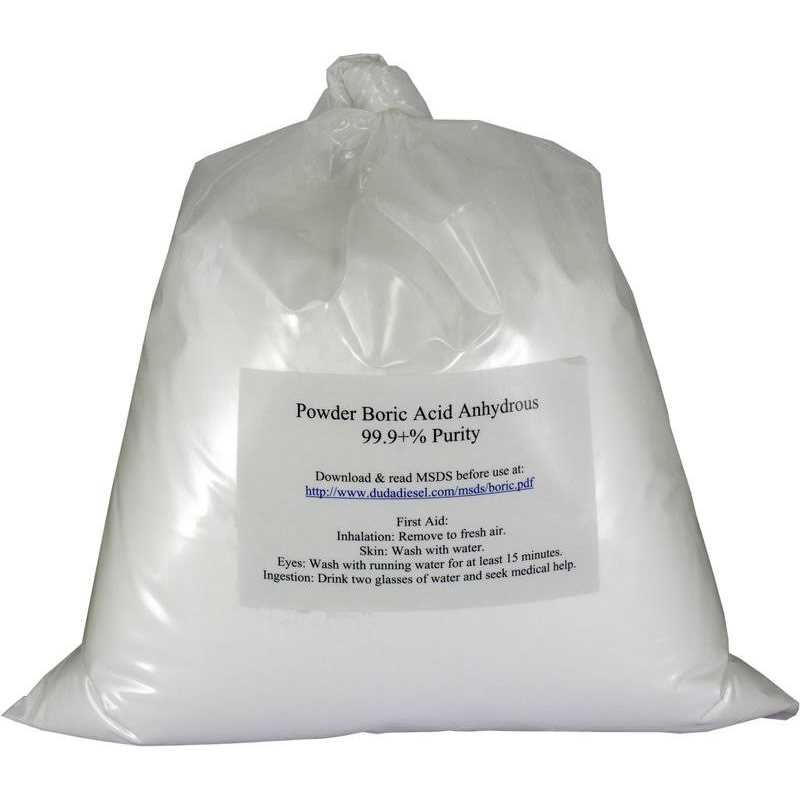 Duda Energy borp5 Fine Powder Boric Acid H3bo3 99 borp5f - Image 3